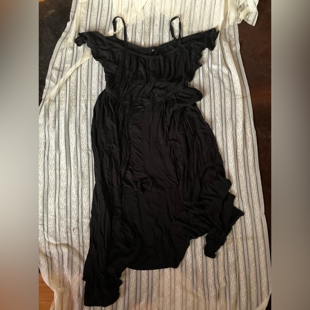 Black Torrid dress with built-in shorts